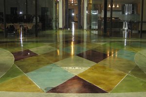Concrete floors