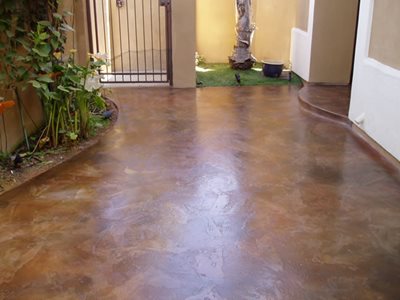 concrete floor texture. Trowel Texture Concrete Floors