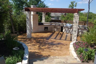 Outdoor Kitchen on Outdoor Kitchens   College Station  Tx   Photo Gallery   The Concrete