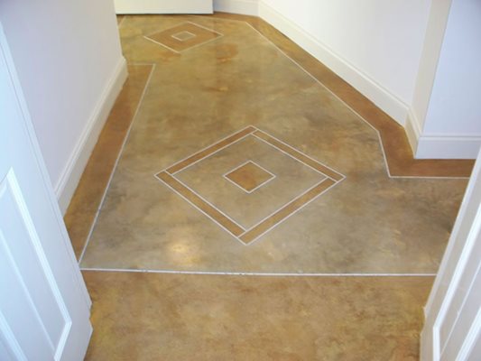 Ultimate Edge Inc stamped concrete project