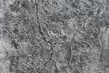 粗糙的石材纹理，印花混凝土场地砖形式Rialto, CA