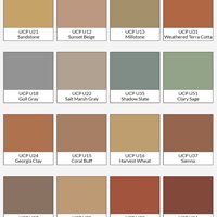 Color Chart, Overlay Colors
Site
Butterfield Color
Lorena, TX