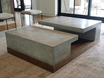 Bilevel Coffee Table
Concrete Furniture
Sarche' Concrete Design
Dallas, TX