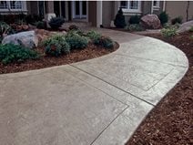Slate Stamped Patio