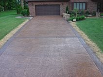 Straight, Brown, Stamped, Borders, Bands
Floor Logos and More
J&H Decorative Concrete LLC
Uniontown, OH