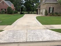 Stamped Apron, Colored Concrete
Concrete Driveways
PennyEarned, LLC
Montgomery, AL