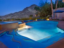 Modern Pool, Desert Pool
Concrete Pool Decks
Semco Modern Seamless Surface
Las Vegas, NV