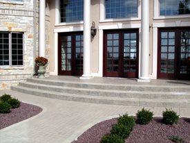 Curved Steps, Large Entryway
Concrete Patios
Artisticrete, LLC
Noblesville, IN