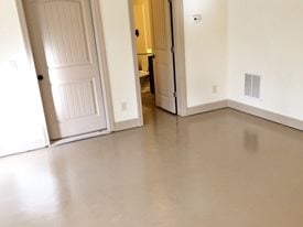 painted and sealed concrete floor