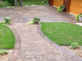 Natural, Brick
Stamped Concrete
Verlennich Masonry and Concrete
Staples, MN