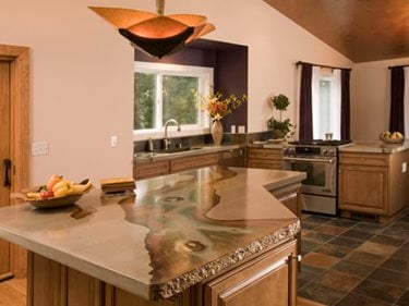 Natural, Stained
Concrete Countertops
Absolute ConcreteWorks
Port Townsend, WA