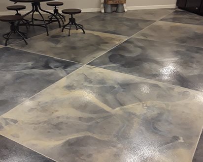 Concrete Look Like Marble Floors, Marble Basement Floor Plan