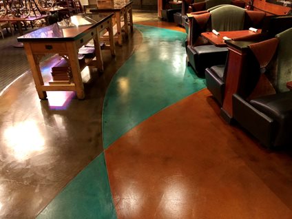 Restaurant Floor, Stained Concrete
Commercial Floors
KB Concrete Staining and Polishing
Norco, CA