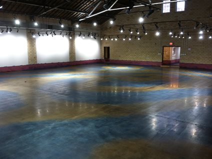 Swirls Of Blue And Caramel Dye
Garage Floors
Nick Dancer Concrete
Fort Wayne, IN