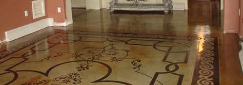 Stenciled Floor, Stained Floor, Patterned Floor
Site
Image-N-Concrete Designs
Larkspur, CO