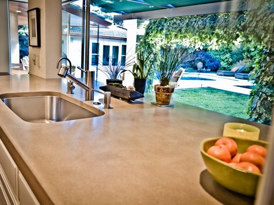 Concrete Countertop in the Kitchen