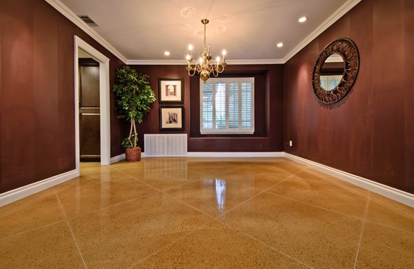 Concrete, Floor, Living Room, Diamond, Tan
Brown Floors
ACI Flooring Inc
Beaumont, CA