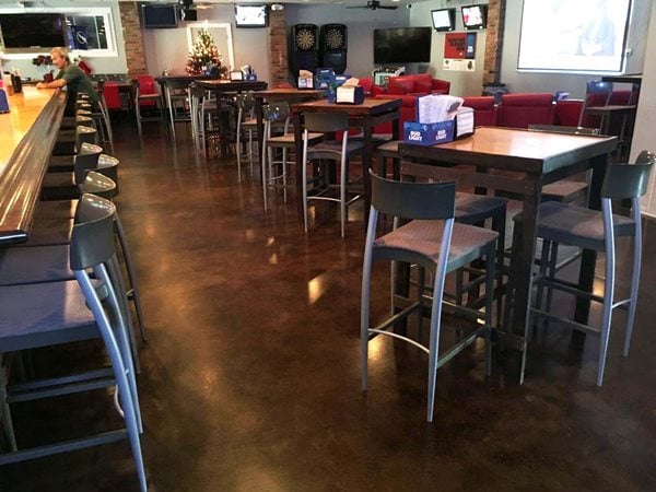 Sports Bar, Stained Concrete Floor
Commercial Floors
Sundek of San Antonio
San Antonio, TX