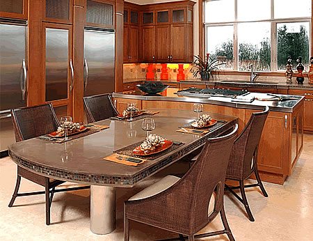 Dining Table, Island
Concrete Countertops
Elemental Surfaces llc
Apopka, FL