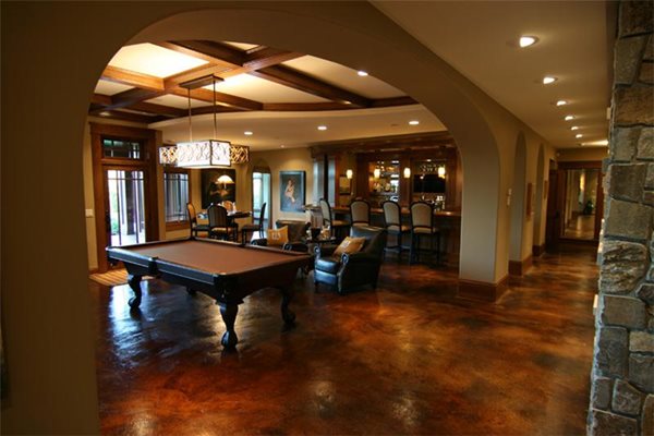 Brown, Pool Table
Concrete Floor Overlay
Concrete Arts
Hudson, WI