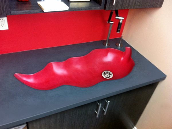 Red Hot Chili Pepper Sink
Concrete Sinks
Trueform Concrete
Wharton, NJ