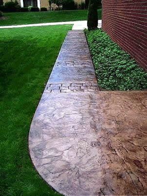 Textured, Stained
Concrete Walkways
Custom DesignCrete, Inc
Crescent, PA