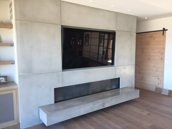 Modern, Floating Hearth
Fireplace Surrounds
DC Custom Concrete
San Diego, CA