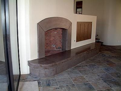 Sleek, Long Hearth
Fireplace Surrounds
CRAWFORD + SZCZECH CONCRETE INTERIORS
Phoenix, AZ