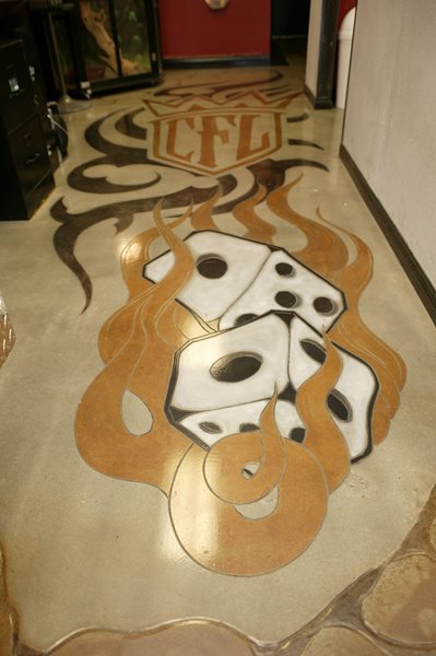 Dice, Flames
Floor Logos and More
Floor Seasons Inc
Las Vegas, NV