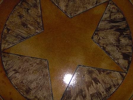 Wood, Star
Floor Logos and More
Custom Concrete Solutions
Schertz, TX