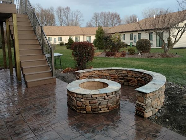 Patio With Fire Pit
Outdoor Fire Pits
Old Time Masonry & Stamped Concrete Co
Bear Creek Twp, PA