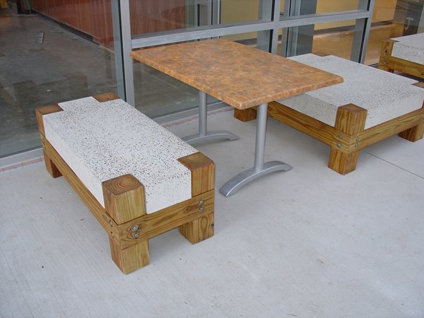 Concrete Bench With Wood Legs
Outdoor Furniture
Ancient Art Concrete Countertops
Austin, TX