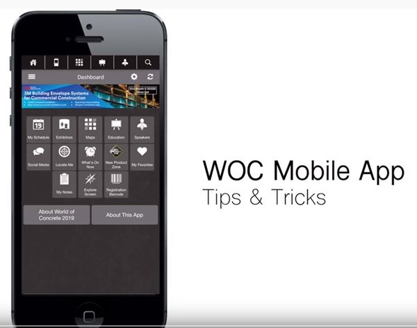Woc App
Site
World of Concrete
