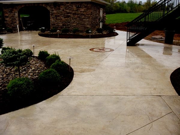 Beige Colored Patio, Seamless Stamped Patio
Stamped Concrete
Hancock Family Homes
Louisville, KY
