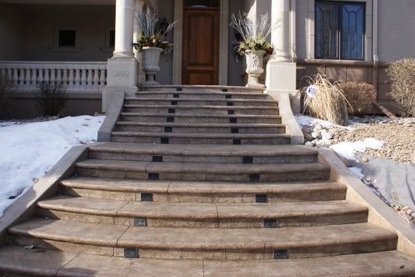 Entry, Stairs, Stamped
Stamped Concrete
Rocky Mountain Concrete Specialists
Morrison, CO