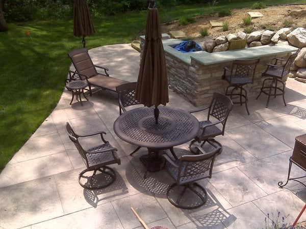 Stamped, Overlay, Patio
Stamped Concrete
Concrete Impressions, LLC
East Leroy, MI