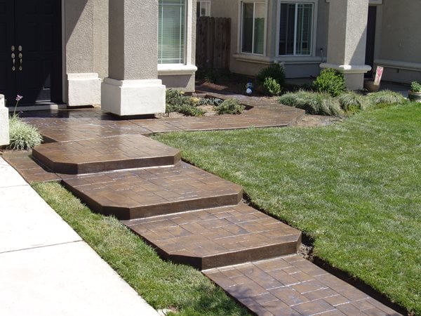 Dark Brown, Stamped
Steps and Stairs
Advanced Construction
Modesto, CA