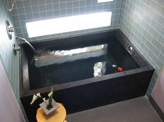 Tubs And Showers Pictures Gallery, Concrete Bathtub Construction