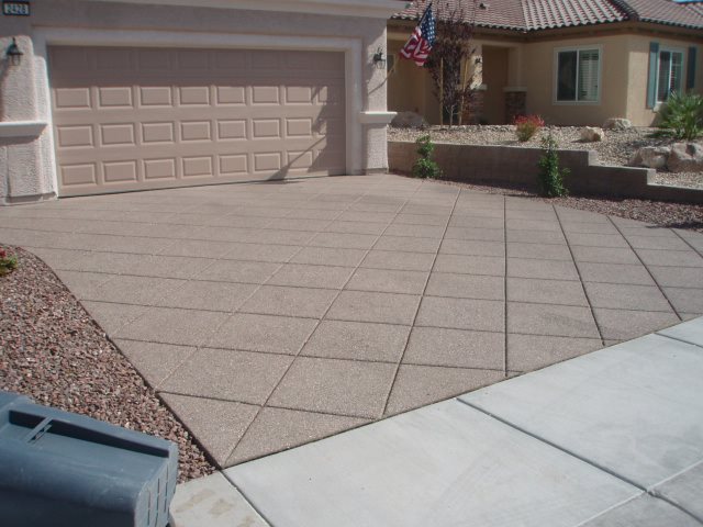 Diamond Pattern, Exposed Aggregate, Concrete Driveway
Exposed Aggregate
Daniels Concrete LLC
Las Vegas, NV