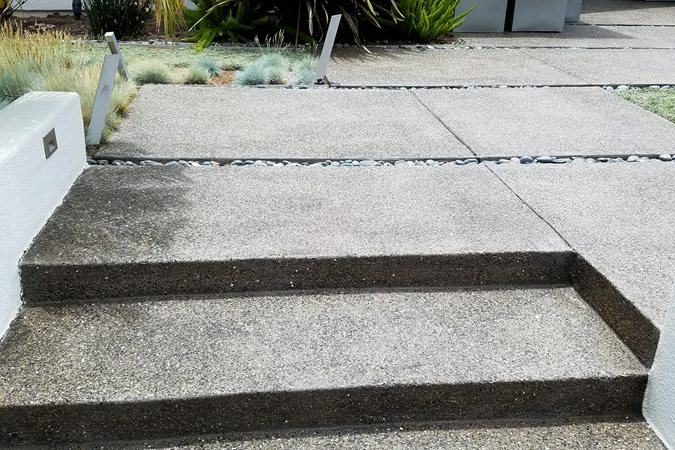 Modern Entryway, Exposed Aggregate Steps
Exposed Aggregate
Concepts In Concrete Const. Inc.
San Diego, CA