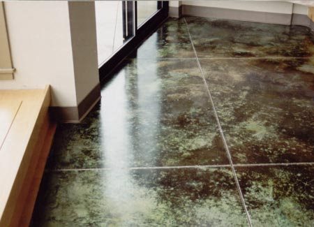Marbled, Modeled
Get the Look - Stained Floors
Kent Magnell Concrete Artisan
Santa Rosa, CA