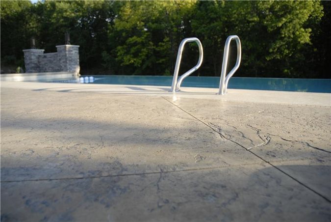 Seamless Stamp, Colored Pool Deck
Get the Look - Stamping
Nobel Concrete
Jenison, MI