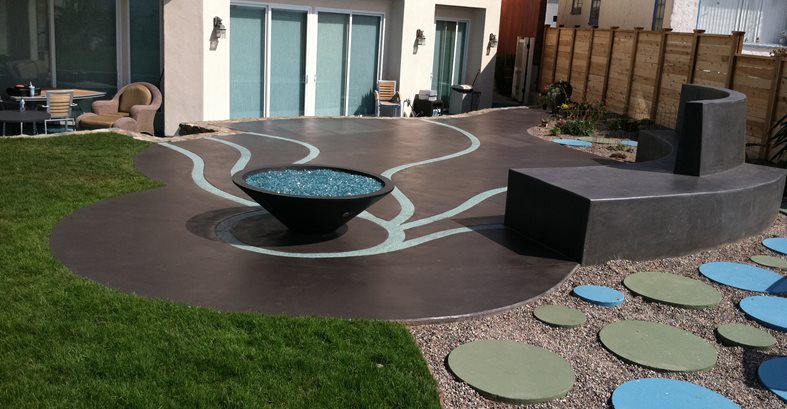 Artistic Patio, Blue Concrete
Commercial Floors
Suncoast Concrete Coatings Inc
San Diego, CA