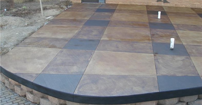 Stained Patio
Concrete Patios
John's Cement
Milford, MI