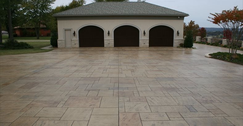 Garage, Parking, Stamped, Stone
Stamped Concrete
Ozark Pattern Concrete, Inc.
Lowell, AR