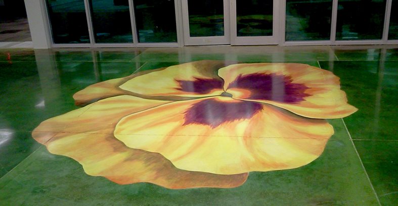 Concrete Art, Flower Floor
Artistic Concrete
Alternative Floors
St Augustine, FL