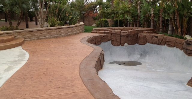 Textured Colored Concrete Pool Deck
Site
KB Concrete Staining and Polishing
Norco, CA