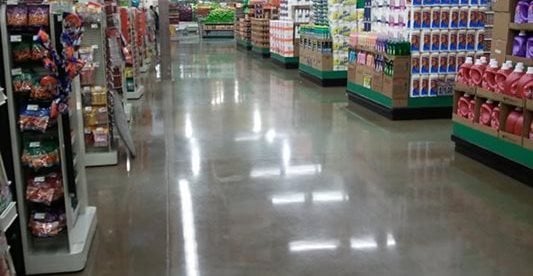 Grocery Store, Polished Concrete
Polished Concrete
Contract Flooring & Design Inc
Kinston, NC